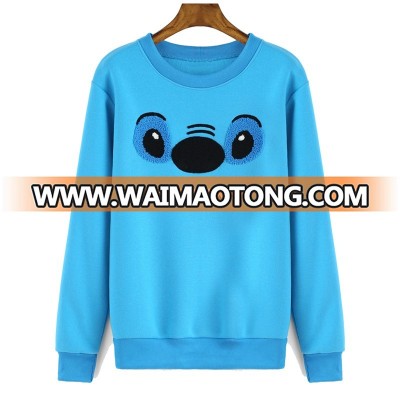 Anti-pilling anti-shrink anti-wrinkle kids cotton crewneck sweatshirt