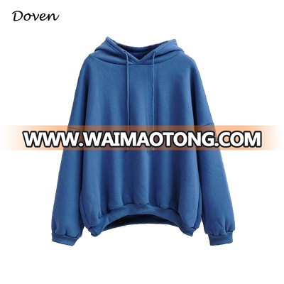 Custom cheap fleece pullover hoodies for women